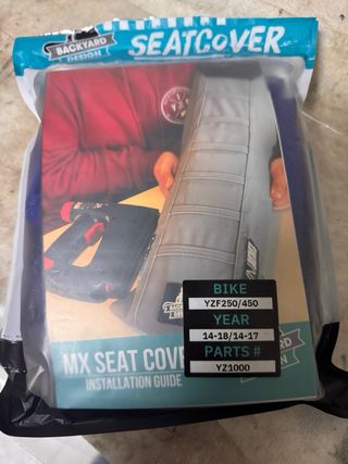 Funda Asiento Yamaha YZF 250/450 Azul