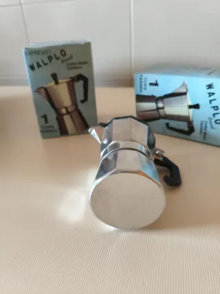 Cafetera Italiana Walplo 1 Taza
