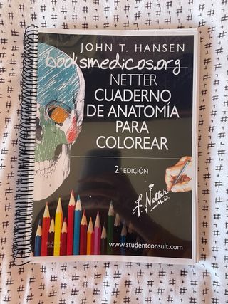 Netter cuaderno de anatomia para colorear
