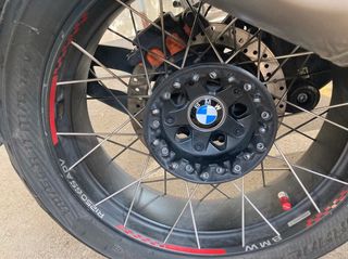 Cardán + tapa buje + tapones válvula motos BMW