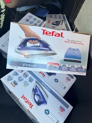 Plancha Tefal Virtuo 1800W Nueva
