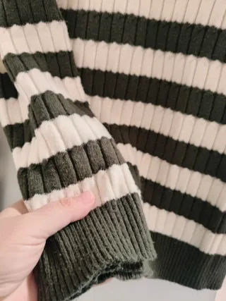 Jersey rayas verde y blanco