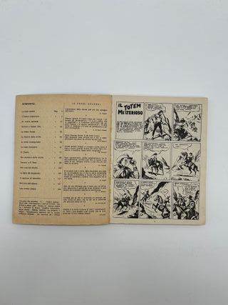 Fumetto Tex - La mano rossa 250 Lire Numero 1,1964