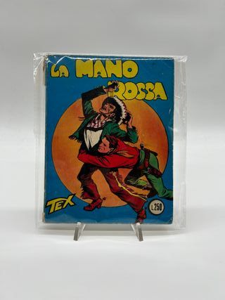 Fumetto Tex - La mano rossa 250 Lire Numero 1,1964