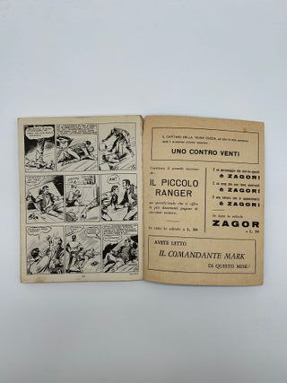 Fumetto Tex - La mano rossa 250 Lire Numero 1,1964