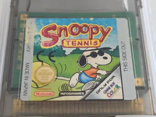 Snoopy Tennis Game Boy Color