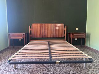 Cabecero de madera vintage