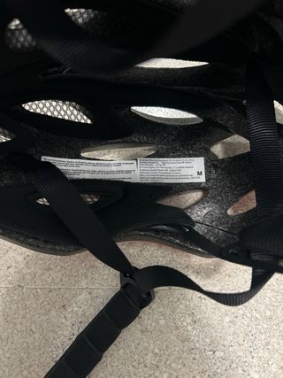 Casco Bici B-Pro Negro y Rojo niños