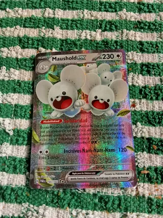 Carta Pokémon Maushold EX 155/182