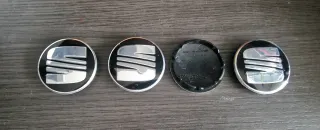 Tapas centro llanta  logo SEAT 56mm (4 unidades)