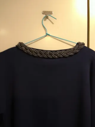 Jersey Zara con pedrería