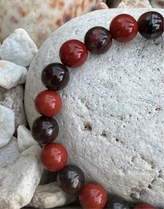 Bracciale 7 Chakra Occhio di Tigre e Diaspro
