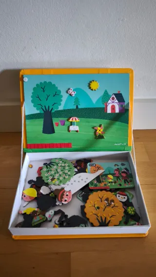 Magnéti'book 4 Estaciones Janod