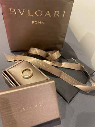 Alianza Bulgari Oro con Caja y Certificado