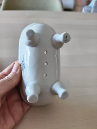 Jabonera de porcelana estilo bañera