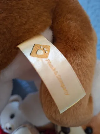 Peluche cane San Bernardo e altri Totale 5