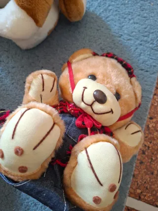Peluche cane San Bernardo e altri Totale 5