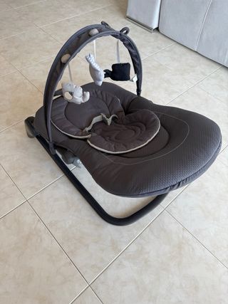 Mecedora/Hamaca Bebé Chico Gris