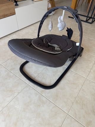 Mecedora/Hamaca Bebé Chico Gris