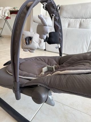 Mecedora/Hamaca Bebé Chico Gris