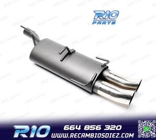 SILENCIOSO ESCAPE PARA OPEL ASTRA 1991-1998 x2 DTM