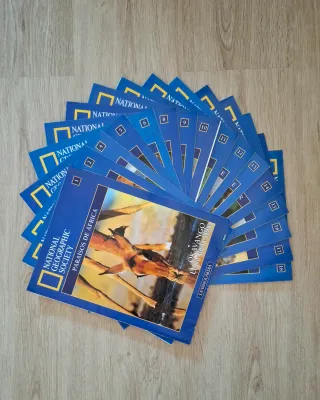 Lote de fascículos de national geographic