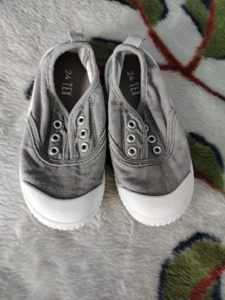 Zapatillas lona niño 24 TEX