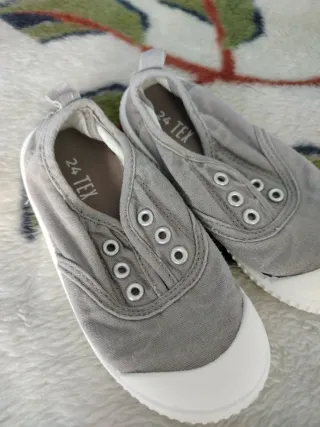 Zapatillas lona niño 24 TEX