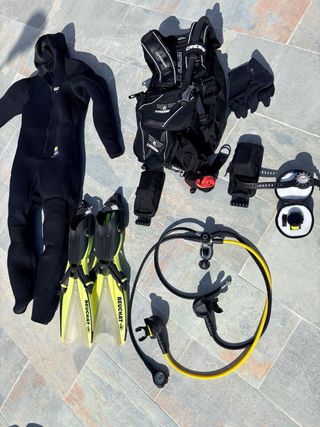Equipo de buceo completo alta gama