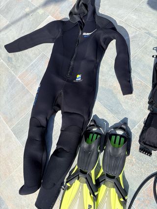Equipo de buceo completo alta gama