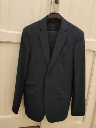 Traje Fabio Baretti Azul Gris