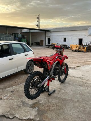 Honda CRF 450 HRC 2018 Motocross Roja