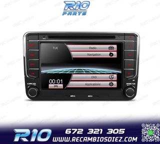 RADIO NAVEGADOR 7" PARA SEAT SKODA VOLKSWAGEN VW USB GPS TAC