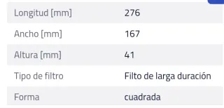 Filtro de Aire Alto Flujo K&N Para Peugeot 307 HDI