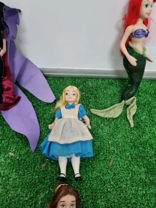 4 Bambole Disney in Ceramica