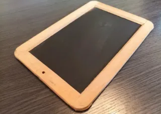 Lote Pizarra y Tizas Antiguas