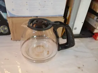 Jarra de cafetera de vidrio