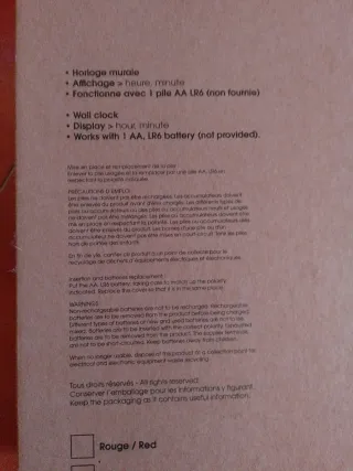 Reloj de Pared Vinilo DJ Nuevo