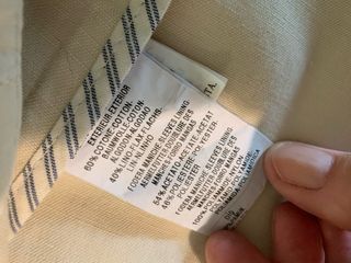 Giacca Henry Cotton misto lino tg 48 beige