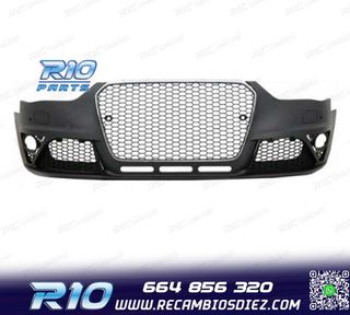 PARAGOLPES DELANTERO AUDI A4 B8 11-15 PDC SRA LOOK RS + PARR