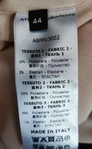 Abito donna Atos Lombardini bianco e nero