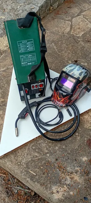 Soldador Parkside PFDS 33 B4 + Casco