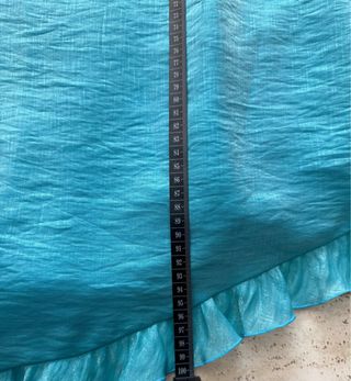 Vestido fiesta azul T.38