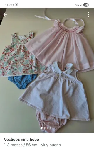 Lote niña hasta 3 meses