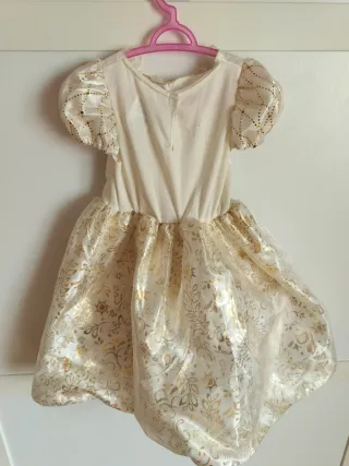 Disfraz Princesa Dorado