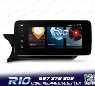 RADIO GPS ANDROID 12 PARA MERCEDES W204 11-14