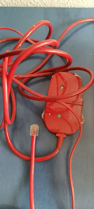 Teléfono Góndola Rojo Retro