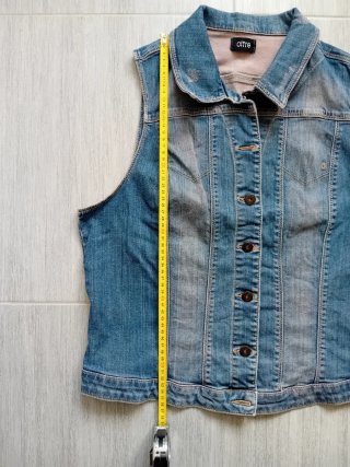 Gilet Oltre in denim tg. M/L