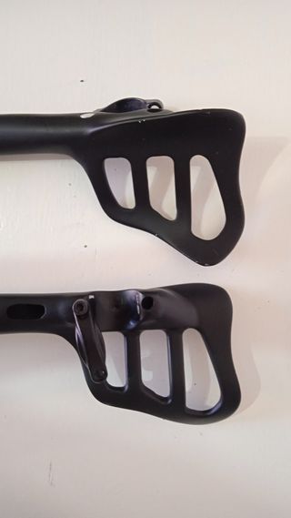 Lote piezas bicicleta: manillar y pedales