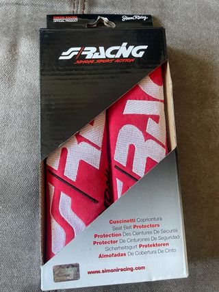 Fundas cinturón Simoni Racing rojas S-Racing